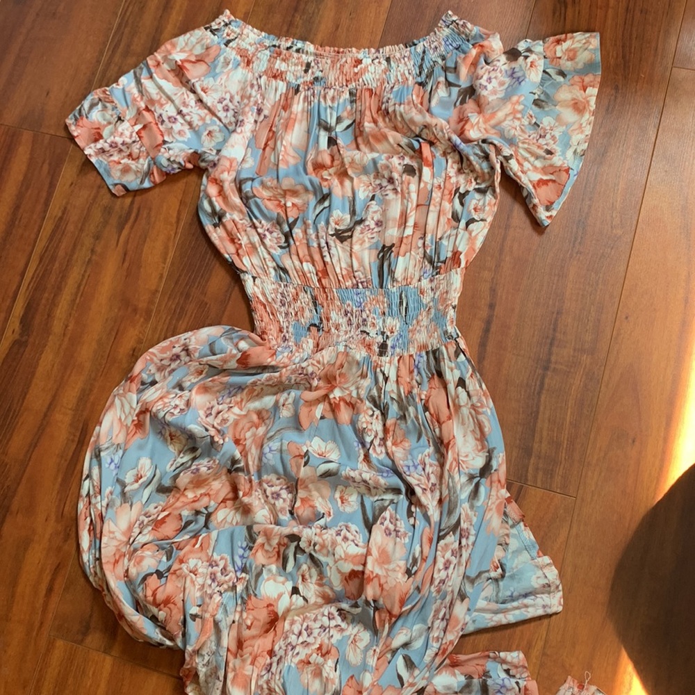 Showpo floral maxi dress